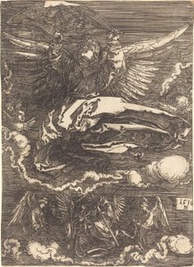 Il sudario tenuto da un angelo da Albrecht Dürer